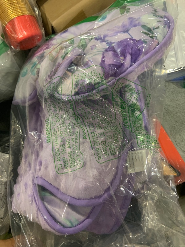 Photo 1 of CARUILI 2 in 1 Infant Car Seat Insert, Car Seat Head Support Baby Girls Boys, Soft Newborn Carseat Insert Cushion, Perfect for Carseats, Strollers, Swings (Purple Flower)