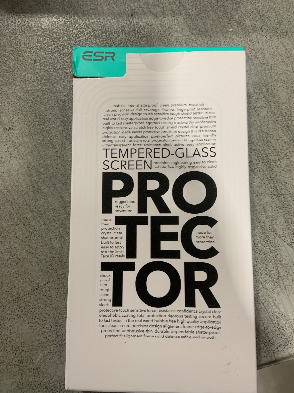 Photo 1 of ESR 3 Pack for iPhone 14 Pro Max Privacy Screen Protector, Anti-spy Tempered-Glass Privacy Screen Protector, Micro-curved Edges, Case Friendly