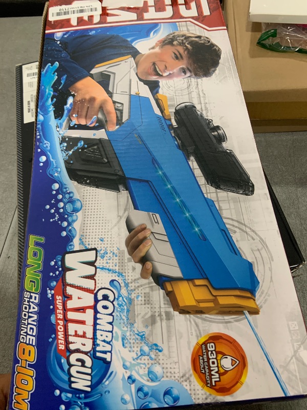 Photo 1 of Electric Water Gun for Adults Kids,Strongest Shooter Water Pistol Automatic Squirt Guns with Large Capacity, 2Modular Battery, 26-32 FT Range,Outdoor Shooting Game Summer Pool Beach Party Toys
