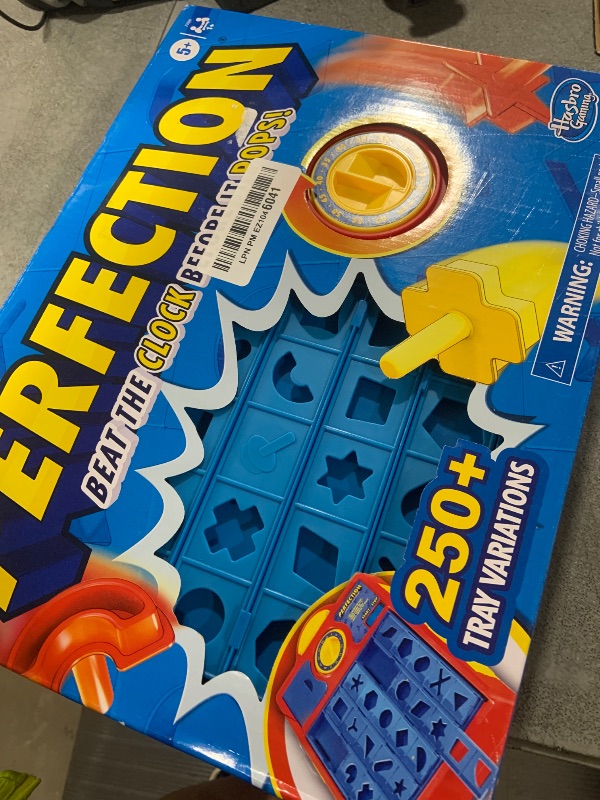 Photo 1 of Hasbro HSBF7697 Perfection Refresh Playing Game