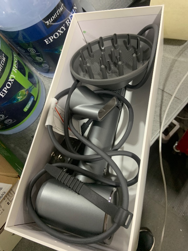 Photo 1 of Hair Dryer, Professional Ionic Hair Dryer for Fast Drying, High Speed Hair Blow Dryer with Diffuser for Home Salon Travel, Constant Temperature Hair Care Without Hair Damage