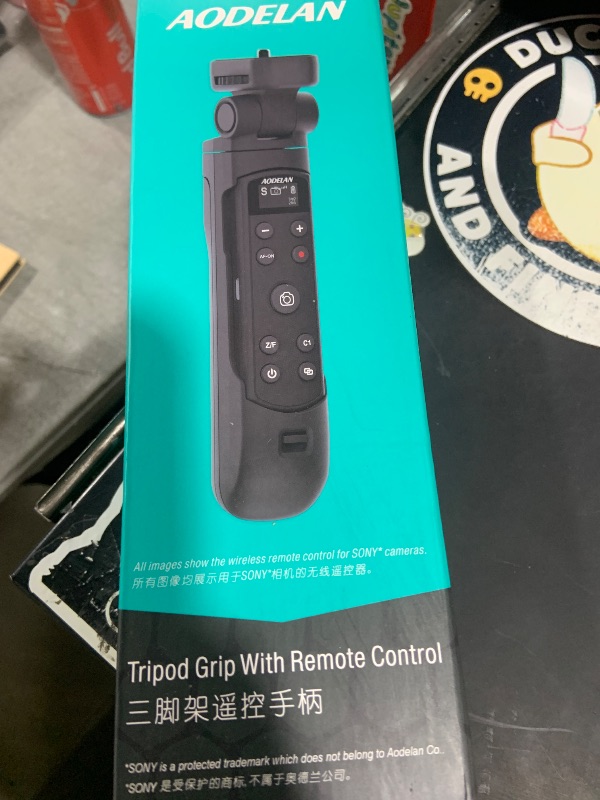 Photo 1 of for Sony Camera Tripod with Rechargeable Shutter Release,AODELAN Shooting Grip Wireless Remote Control Handle for A7C,A7III,ZV-1,ZV-E10,ZV-1F,A6100,A6400,A6700,A7IV,RX100 VII,A9,A9 II,DSC-RX0 II