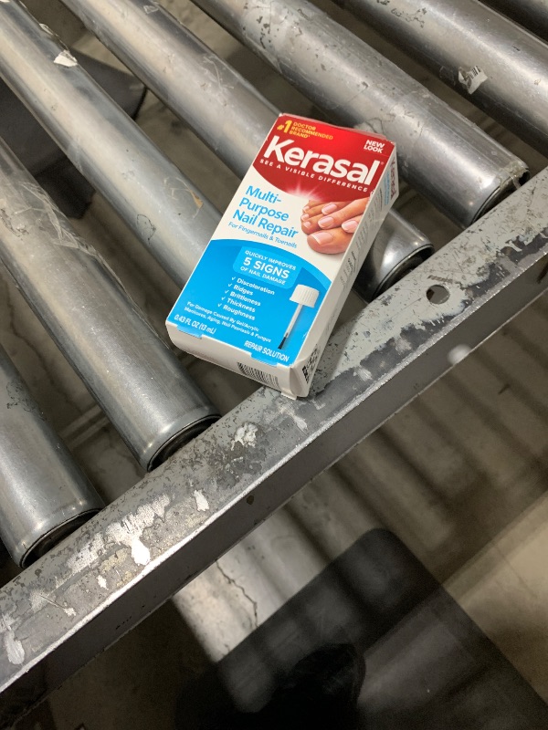 Photo 1 of Kerasal Multi-Purpose Nail Repair, Nail Solution for Discolored and Damaged Nails, 0.43 fl oz