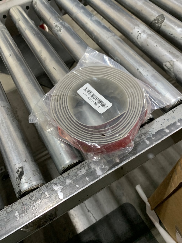 Photo 1 of Floor Transition Strip Self Adhesive Laminate Floor Strip Threshold Seam Cover Strip Vinyl Door Floor Trim Elegant Wood Grain Design (Grey Wood Grain, 2"/10 FT)
