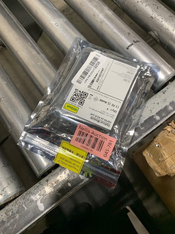 Photo 1 of Gigabit Multimode SFP 1000Base-SX LC Fiber Module, 850nm MMF, up to 550m, for Cisco GLC-SX-MMD/SFP-GE-S, Meraki MA-SFP-1GB-SX, Ubiquiti UniFi UF-MM-1G, Mikrotik, TP-Link TL-SM311LM, Pack of 4