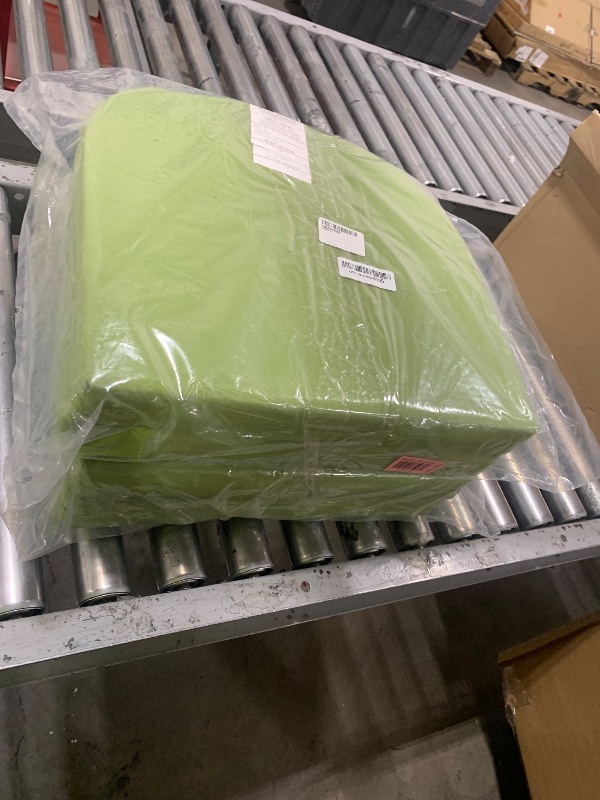 Photo 1 of Basic Beyond Outdoor Chair Cushions Set of 4, Outdoor Cushions for Patio Furniture, Water Resistant Patio Chair Cushions with 2 Ties, 17x16x2, Grass Green