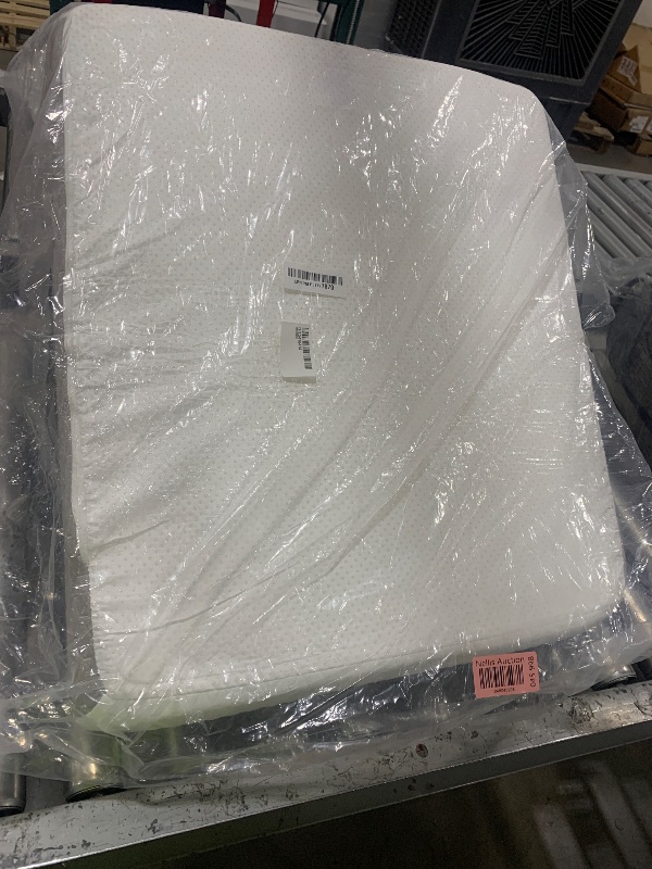 Photo 1 of Ruqmuis Leg Elevation Pillow for After Surgery, 10inch Foam Leg Elevating Pillow for Swelling and Blood Circulation, Leg Wedge Pillow for Sleeping, Knee Pillow for Knee Hip Ankle Pain Relief, White