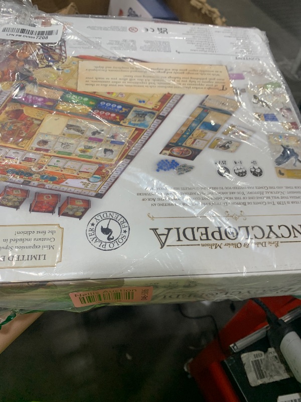 Photo 1 of Holy Grail Games | Encyclopedia | Strategy Board Game | Dice and Worker Placement | 1 to 4 Players | 25+ Minutes | Ages 14+