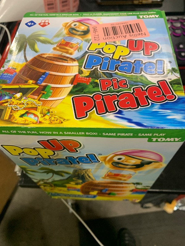Photo 1 of TOMY Pop Up Pirate Board Game - Interactive Kids and Toddler Activities for Family Game Night - Girls and Boys Toys - 2-4 Players - Ages 4 Years and Up