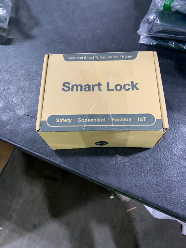 Photo 1 of Keyless Entry Door Lock - Fingerprint Door Locks with App Control - Smart Deadbolt for Front Doors - Biometric Security, Auto-Lock&One-Touch-Lock, IP54 Waterproof, Easy Install