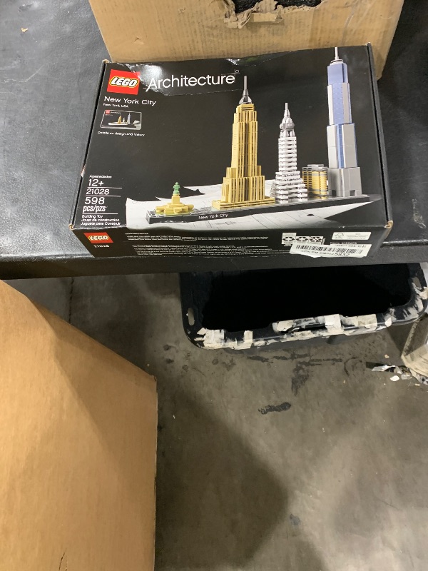 Photo 1 of LEGO Architecture New York City Model Kit - Bedroom or Office Decor for Kids & Adults, Ages 12+ - Building Blocks to Display - NYC Gift & Souvenir Ideas - 21028