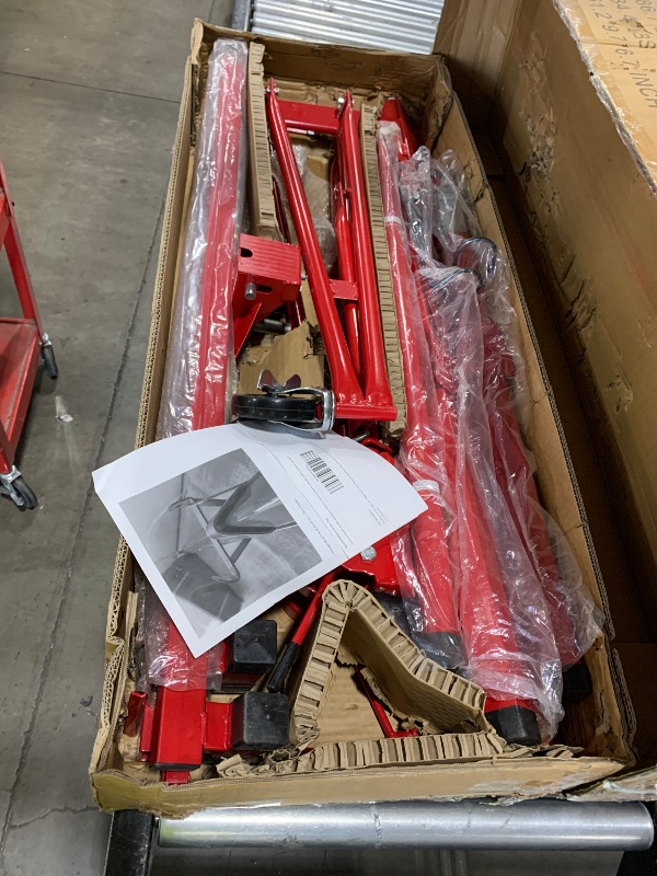 Photo 1 of Hootata 11FT Drywall Lift, 150LBS Heavy Duty Drywall Hoist Panel Lifter with Adjustable Telescopic Arm & Locking Wheels, Sheetrock Hoist for Construction