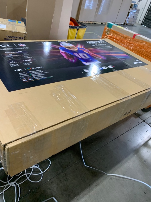 Photo 1 of TCL 98-Inch Class QM7K Series QD-Mini LED 4K UHD Google Smart TV Best Premium Mini-LED TV - QLED, 144hz, 288hz Gaming Rate, Anti-Reflective Screen, Bang & Olufsen Audio, Atmos (98QM7K, 2025 Model)
