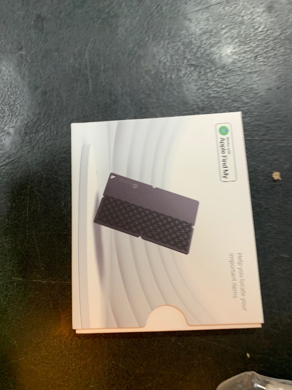 Photo 1 of 2025 [Apple MFi Certified] (iOS Only) Bluetooth Tracker Smart Finder for Apple Find My, iPhone Card Wallet Finder GPS Tracker, 5-10 Years Battery, Keys Finder and Item Locator for Keys, Bags, Passport