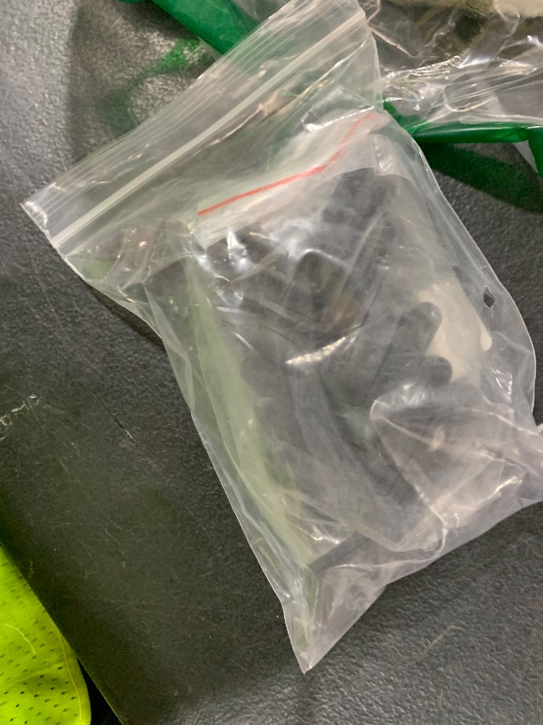 Photo 1 of 8 Pcs 1.5 Inch Bed Frame End Caps - Rubber Angle Iron Caps L Shape Cover Feet - Black Corner Guard Anti Slip Furniture Leg Protectors for Metal Leg Shelf Home