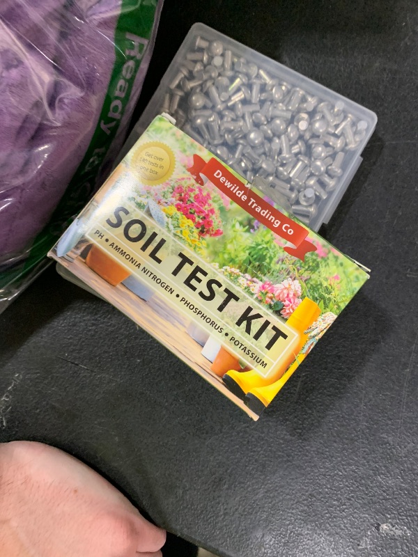 Photo 1 of Soil Test Kit -140 Test- 2025 Updated- Testing PH Ammonia Nitrogen Phosphorus and Potassium - Tester for Your Vegetable Garden Lawn and Soil