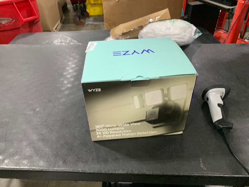 Photo 1 of WYZE Floodlight Camera Pro, PCMag Editors' Choice, 3000-Lumen LEDs, 180° Wide View, 2.5K HD Outdoor Security Camera, Motion Detection, Color Night Vision, Works with Alexa & Google