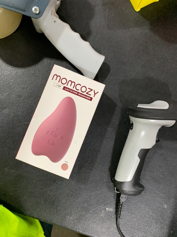 Photo 1 of Momcozy Warming Lactation Massager 2-in-1, Soft Breast Massager for Breastfeeding, Heat + Vibration Adjustable for Clogged Ducts, Improve Milk Flow, Engorgement