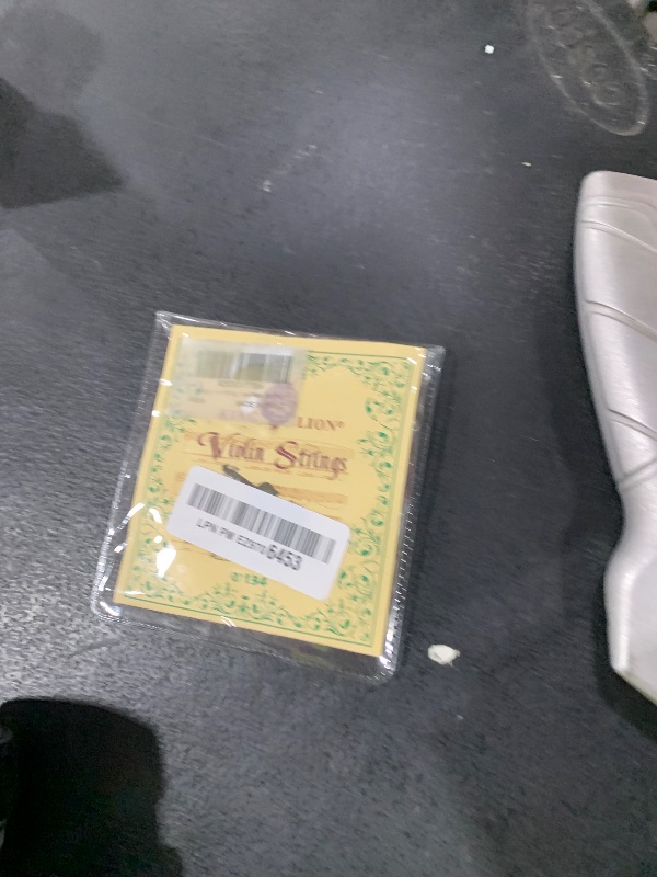 Photo 1 of Fansjoy Violin Strings Full Set(G-D-A-E), Universal Steel Strings for 4/4 3/4 1/2 1/4 Size Violins, Quality Synthetic Steel Core with Nickel-Plated Ball End