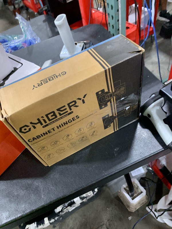 Photo 1 of Chibery 30 Pack 1/4" Partial Overlay Soft Close Concealed Hinge for Face Frame ? Frameless Door, 3D Adjustment, Clip-on Plate, Slow Self Closing Hidden Satin Nickel, 105° Stainless Steel Hinges, 3/8"