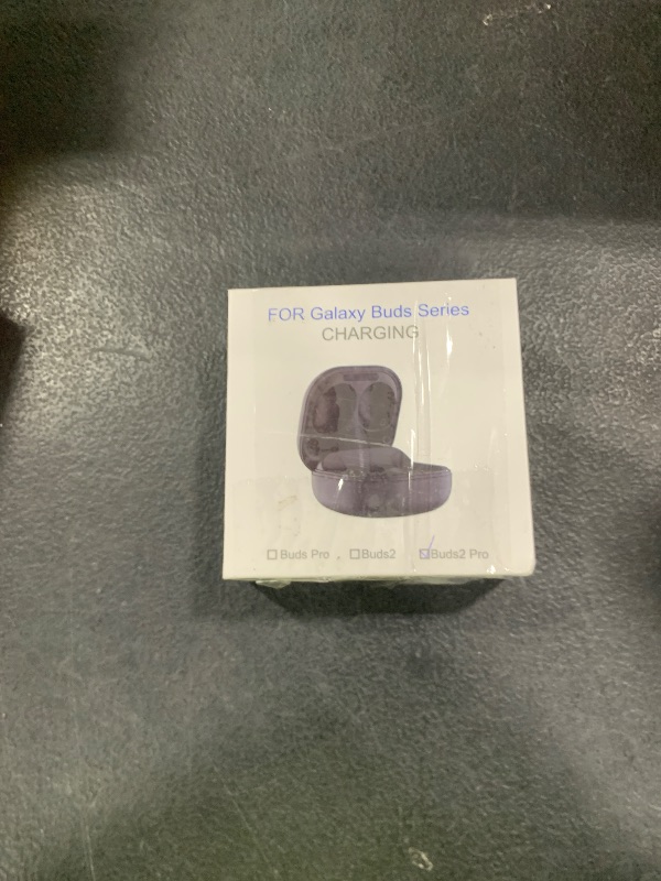 Photo 1 of ???????? Wireless Charging Case for Samsung Galaxy Buds2 Pro, Replacement Charger Case for Galaxy Buds 2 Pro with Bluetooth Pairing, Support Wireless/Wired Charging (Not Include Earbuds)