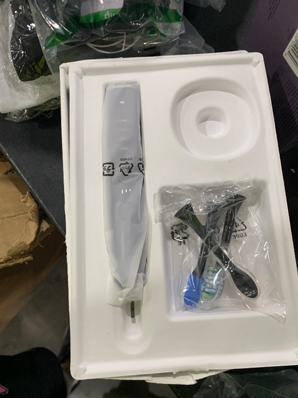 Photo 1 of Philips Sonicare DiamondClean Smart 9500 Electric Toothbrush, Sonic Toothbrush with App, Pressure Sensor, Brush Head Detection, 5 Brushing Modes and 3 Intensity Levels, Grey, Model HX9923/41