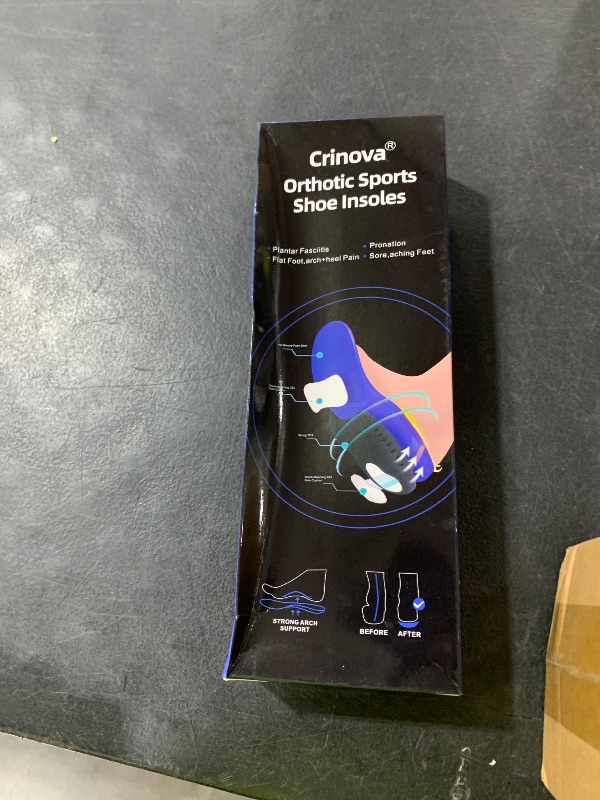 Photo 1 of Plantar Fasciitis Insoles, High Arch Support Shoe Inserts Men Women, Orthotics Gel Running Insoles for Flat Feet - Arch Pain - Pronation - Metatarsalgia Pain Relief Heavy Duty Support(Trim to Fit)