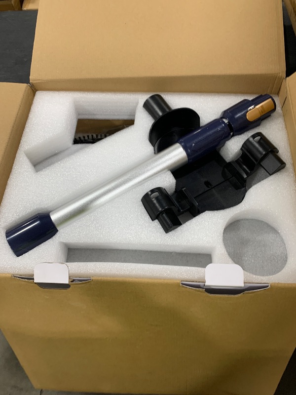 Photo 1 of Powaert Cordless Vacuum Cleaner, 6-in-1 Multifunction Cordless Vacuum, 210W Powerful Vacuum Cleaner, 6 Cell 2200mAh Stick Vacuum Cordless Rechargeable for Home (Navy)
