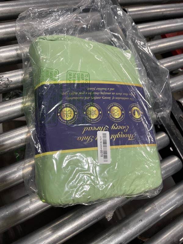 Photo 1 of DECOLURE 100% Viscose Derived from Bamboo Sheets Cal King Size 4pcs - Ultra Soft & Luxuriously Cooling, 17" Deep Pocket,Double Stitching,Perfect for Hot Sleepers - King Bed Sheets (Sage Green)