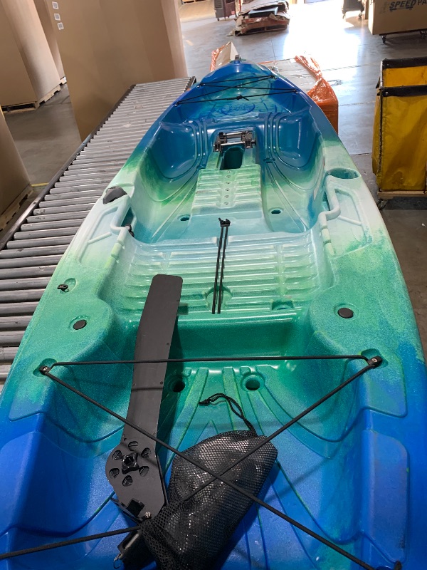 Photo 1 of Perception Crank 10 - Sit on Top Pedal Kayak - Adjustable Lawn Chair Seat - 10 ft - Déjà Vu