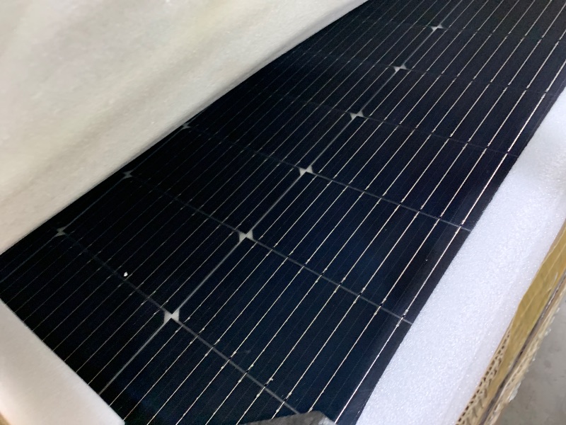 Photo 1 of BougeRV Bifacial 400 Watts 10BB Mono Solar Panel, All Black Frame Monocrystalline Technology Work with 12/24 Volts Charger for RV Camping Home Boat Marine Off-Grid, 67.9 x 44.6 x 1.4 in
