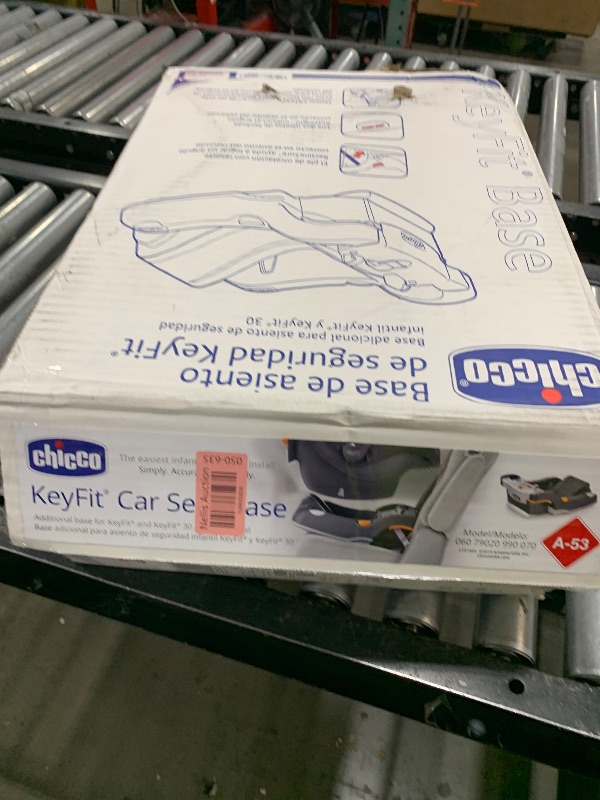 Photo 1 of Chicco KeyFit Infant Car Seat Base, Stay-in-Car Base, Compatible with Chicco KeyFit 30 Car Seats | Anthracite/Grey