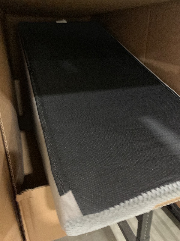 Photo 1 of Miorun Curved Dog Stairs for High Bed Up to 26", 5-Step Dog Ramp for Small Dogs with Washable Cover, Non-Slip Steps for Cats to Get on Couch and Sofa, Durable Foam Ladder for Medium Breeds, Light Grey