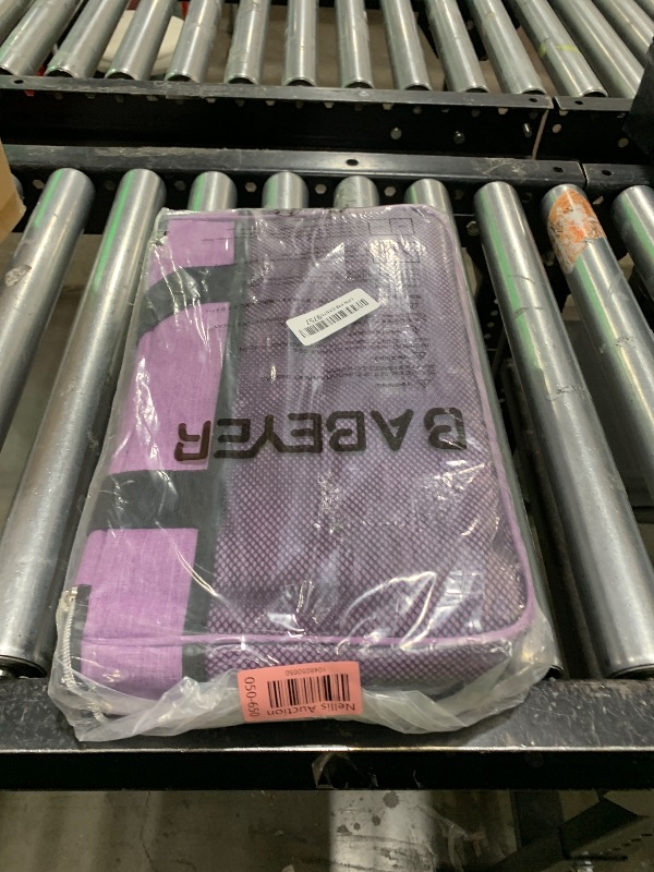 Photo 1 of BABEYER Dog Grooming Vacuum Bag, Pet Grooming Kit Bag Perfect for Dog Hair Vacuum & Grooming Tool Kit Accessories- Purple