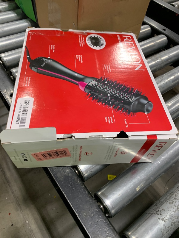 Photo 1 of REVLON One-Step Volumizer Hair Dryer and Styler – Easy Salon-Style Blowouts – Less Frizz, More Shine, and Reduced Heat Damage, for All Hair Types and Lengths (Black)