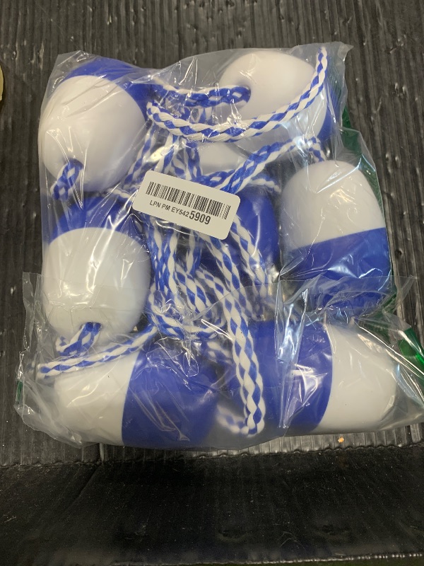 Photo 1 of 16ft -20ft Adjustable Pool Safety Rope with Floats, Floating Pool Divider- Sturdy, Effective Visibility, Easy to Install - Floating Barrier for Indoor and Outdoor Swimming Pools Separating Depth