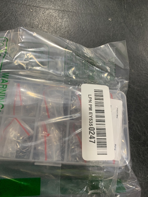 Photo 1 of 300PCS Small High-Carbon Steel Barbed Fishing Hooks with Holes, 10 Specifications of Fishing Hooks, Portable Boxed Hooks, Powerful Hooks That Can Adapt to Various Fishing Environments