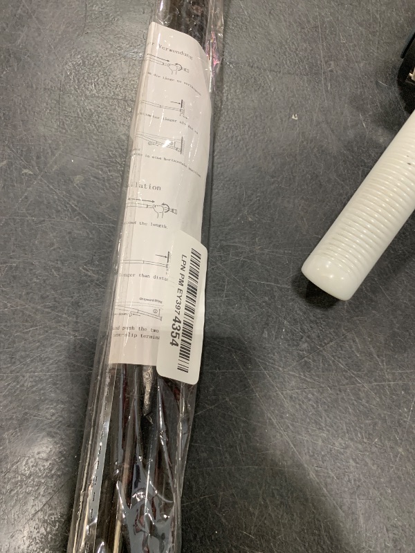Photo 1 of Black Tension Curtain Rod Tension rod 16 to 26 Inch Spring Curtain Rods No Drilling Small Tension Rods Adjustable Curtain Rod Expandable Pressure Spring Curtain Rod for Doorway,Kitchen