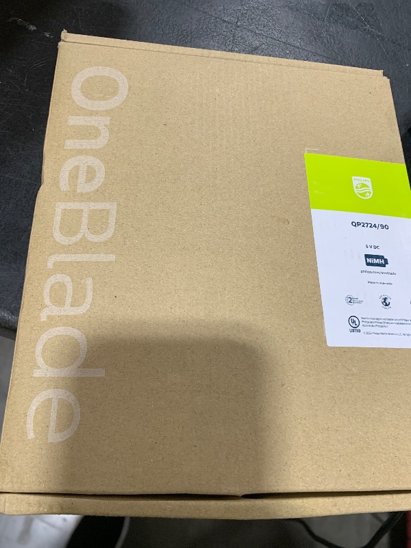 Photo 1 of Philips Norelco OneBlade 360 Hybrid Face, Electric Beard Trimmer and Shaver, with 360 Blade Technology, 1x 360 Blade for Face, 5in1 Adjustable Comb, Model QP2724/90