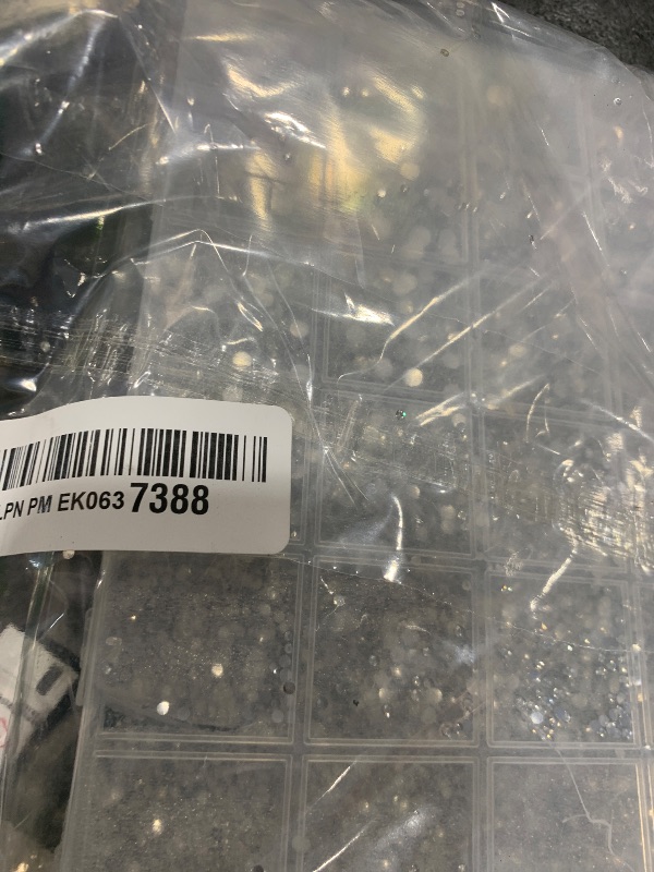 Photo 1 of Canvalite 25000Pcs Resin Jelly Rhinestones for Crafting, Clear Flatback Gems, Bedazzling Crystal with 5Pcs 2.5g B7000 Jewelry Glues and Tweezers and Dotting Pen for DIY Crafts Clothing Shoes Nail Art
