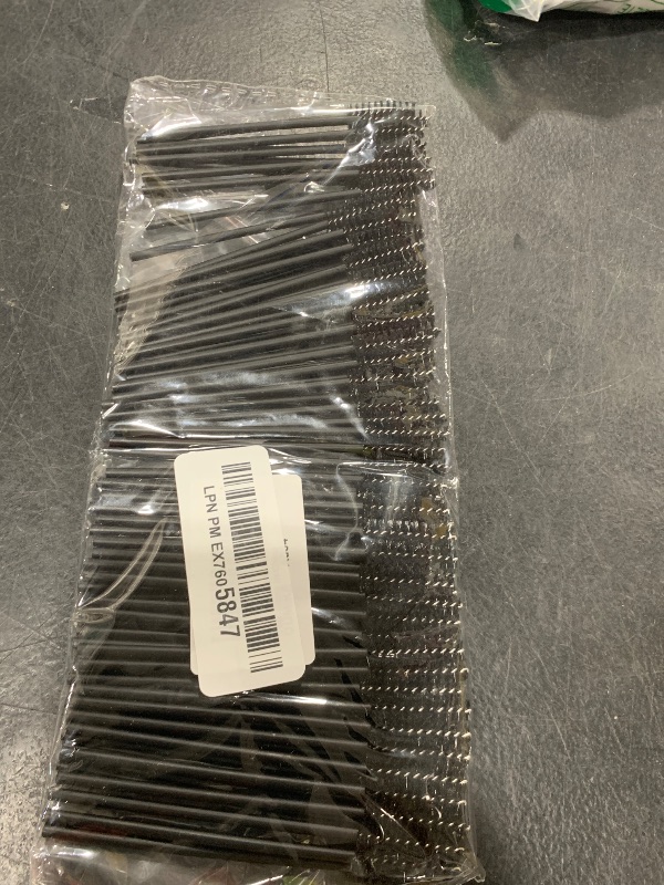Photo 1 of GUMIKE 100 Pcs Disposable Eyelash Mascara Brushes for Eye Lashes Extension Eyebrow and Makeup (Black)