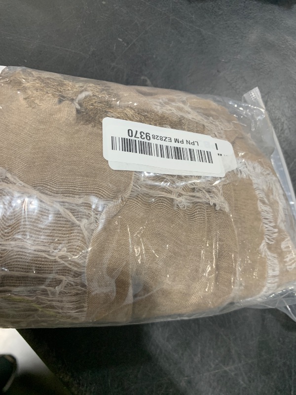 Photo 1 of Honra Orraphtstu Newborn Photography Props Baby Photo Posing Wraps Girls Boys Photoshoots Blanket Vintage Fringed Texture Layers (Coffee)
