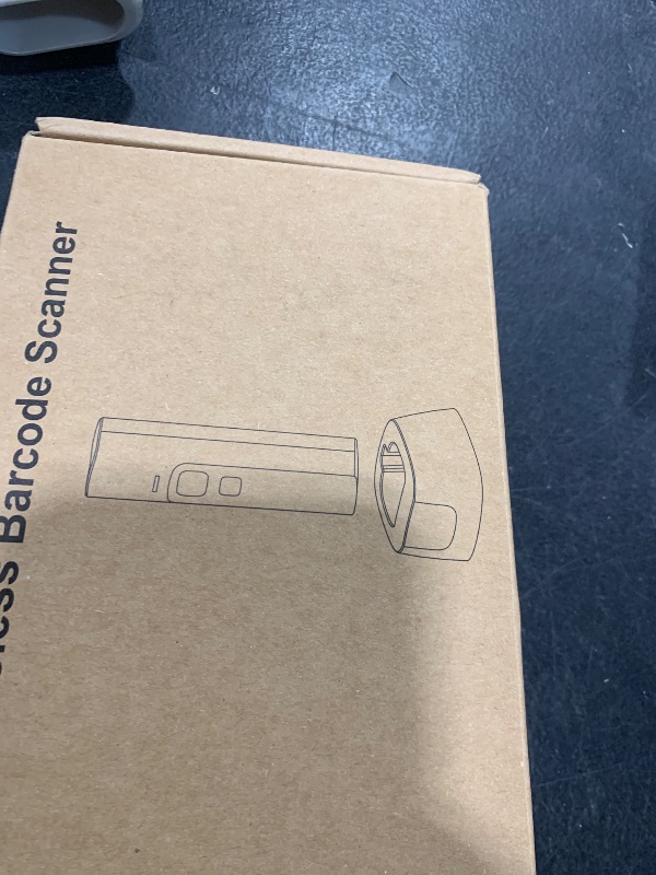 Photo 1 of Wireless Barcode Scanner Mini Bluetooth 1D 2D QR Bar Code Scanner 3-in-1 Bluetooth & 2.4G & USB Wire Barcode Reader Compatible with Windows Android iOS Tablet PC (with Charging Dock)