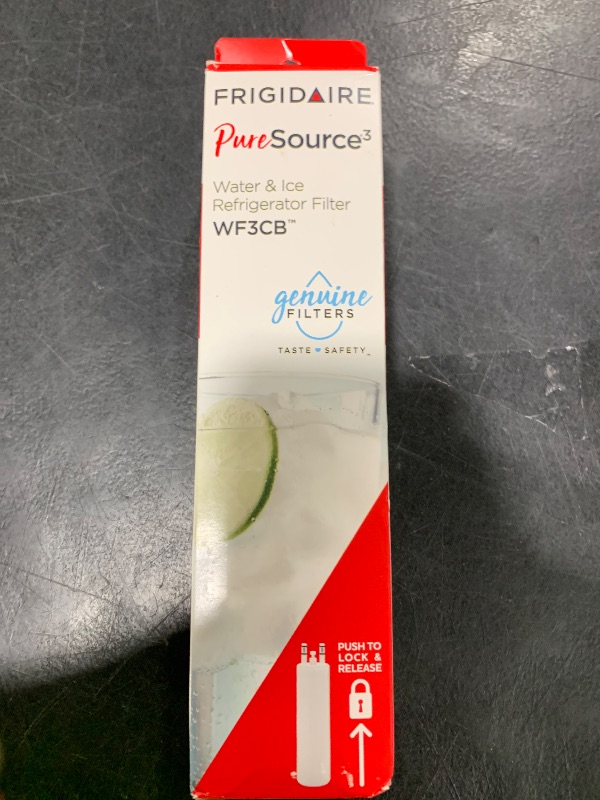 Photo 1 of Frigidaire WF3CB Puresource3 Refrigerator Water Filter, White, 1 Count (Pack of 1)