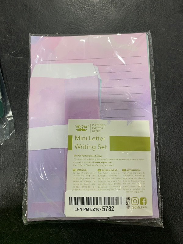 Photo 1 of Mr. Pen- Stationery Writing Paper with Envelopes, 30 Letter Writing Paper with 18 Envelopes, Cute Stationary Set for Writing Letters, 8.18 x 5.5 Inch Stationary Paper and 6 x 3.75 Inch Envelopes