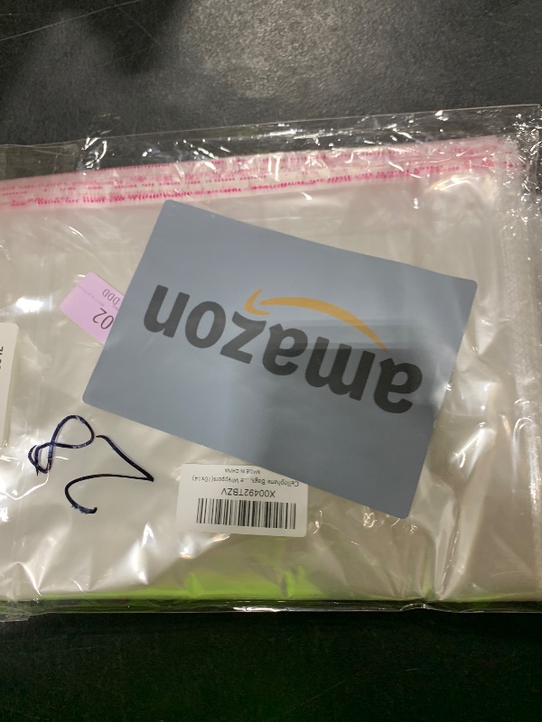 Photo 1 of Cellophane Bags, 100 Pcs Resealable Clear Poly Bags for Clothes, Party Favors, Artwork & Decorative Wrappers(10x14)