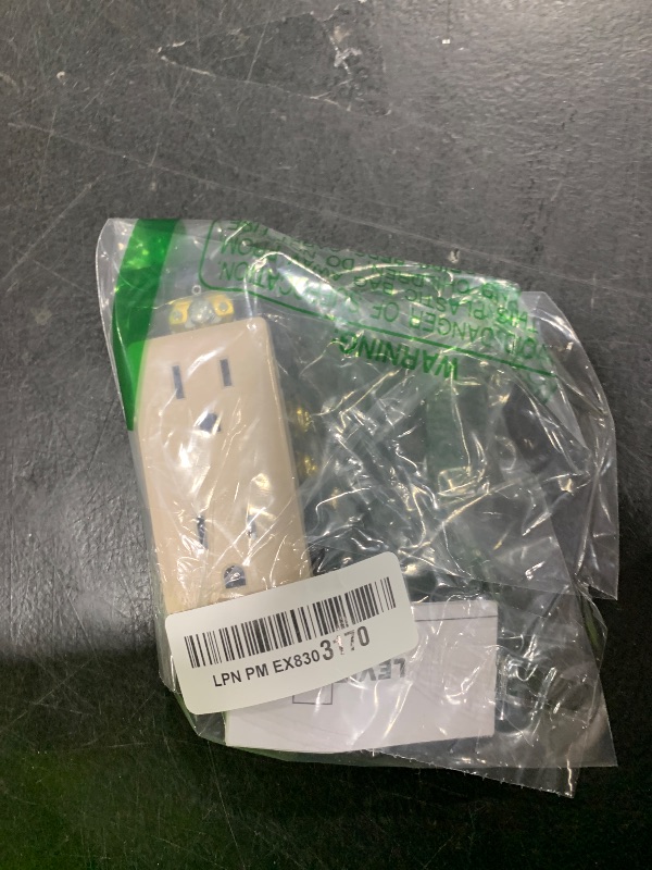 Photo 1 of Leviton Renu Tamper-Resistant Outlet, 15-Amp, 125VAC, RER15-CA, CafÃ Latte