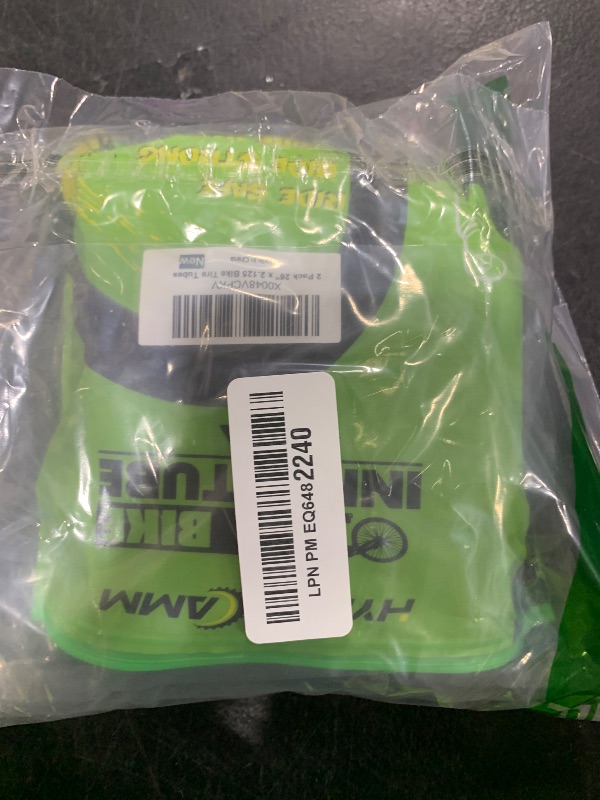 Photo 1 of 2 Pack 26x2.125/2.40 Bike Tube, 26 x 2.125 Bike Tube with 35mm AV, Premium Butyl 26x2.10 Mountain Bike Tube with 2 Tire Levers, 26x2.125/2.20/2.25/2.30/2.35/2.40 Compatible City Bikes by Hydencamm