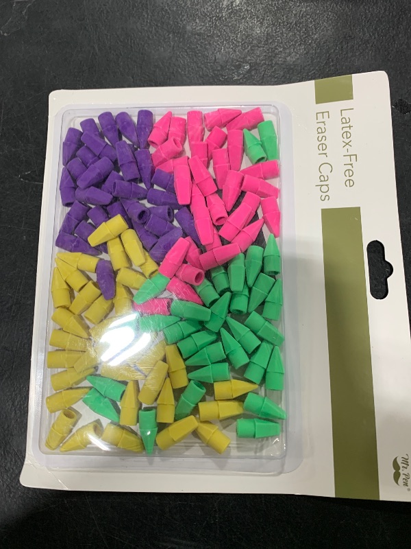 Photo 1 of Mr. Pen Erasers for Pencils, 120 Pack, Pencil Top Erasers, Eraser Caps, Cap Tops, Topper Erasers. Ereaser