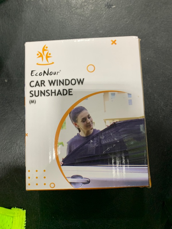 Photo 1 of EcoNour Car Window Screens for Camping (Pack of 2) | 100% Protection from Bugs, UV and Mosquito Net | Breathable Mesh Baby Window Covers for Privacy Blackout (Medium 38"x20") | Car Window Accessories